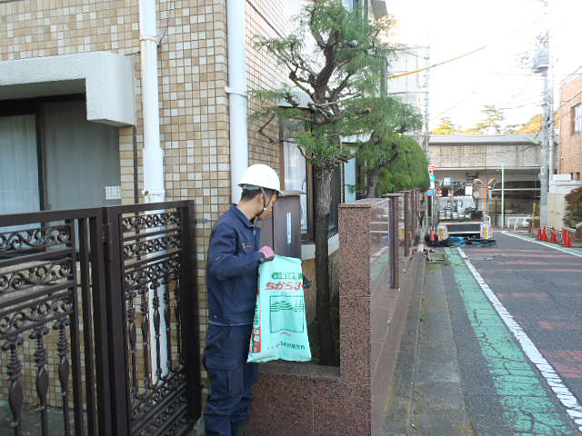 東京都内マンション管理 施肥